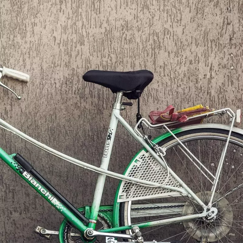 Vattentät sadelskydd för cykel Svart (L)