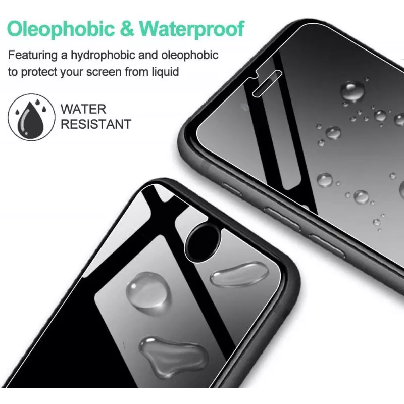 Skärmskydd iPhone SE Härdat glas 2-pack