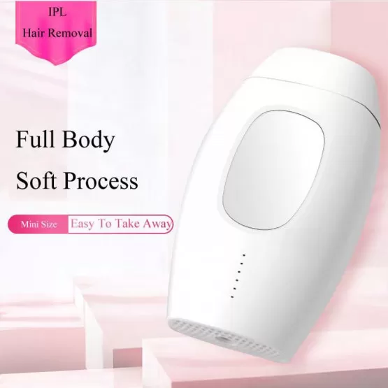 IPL epilator för permanent hårborttagning Vit